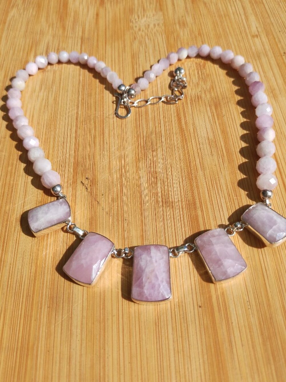 Jay King Gallery Collection Sterling Silver Purple Kunzite Necklace
